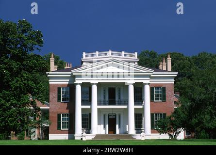 Melrose Mansion, Natchez National Historic Park, Mississippi Stock Photo