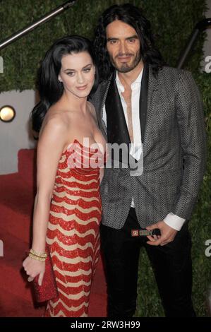 MIAMI BEACH, FL - DECEMBER 31: Russell Brand has filed for divorce from Katy Perry . TMZ has learned. In the docs, filed in L.A., Brand cites 'irreconcilable differences.' The two were married Oct. 23, 2010 in India. They have no kids. The divorce docs say there are 'community property assets' -- it's a sign there might not be a prenup, or if there is one it doesn't cover all of the earnings and other assets they accumulated. The docs do not give a date the couple separated. Russell has released a statement, claiming, 'Sadly, Katy and I are ending our marriage. I'll always adore her and Stock Photo