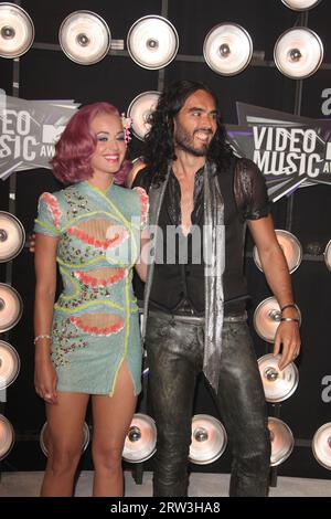 MIAMI BEACH, FL - DECEMBER 31: Russell Brand has filed for divorce from Katy Perry . TMZ has learned. In the docs, filed in L.A., Brand cites 'irreconcilable differences.' The two were married Oct. 23, 2010 in India. They have no kids. The divorce docs say there are 'community property assets' -- it's a sign there might not be a prenup, or if there is one it doesn't cover all of the earnings and other assets they accumulated. The docs do not give a date the couple separated. Russell has released a statement, claiming, 'Sadly, Katy and I are ending our marriage. I'll always adore her and Stock Photo