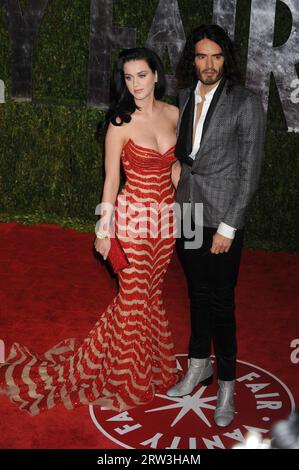 MIAMI BEACH, FL - DECEMBER 31: Russell Brand has filed for divorce from Katy Perry . TMZ has learned. In the docs, filed in L.A., Brand cites 'irreconcilable differences.' The two were married Oct. 23, 2010 in India. They have no kids. The divorce docs say there are 'community property assets' -- it's a sign there might not be a prenup, or if there is one it doesn't cover all of the earnings and other assets they accumulated. The docs do not give a date the couple separated. Russell has released a statement, claiming, 'Sadly, Katy and I are ending our marriage. I'll always adore her and Stock Photo