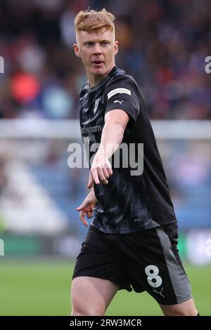 Huddersfield, UK. 16th Sep, 2023. Christ Tiehi of Rotherham United is ...