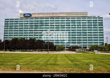 Dearborn, MI, USA. 16th Sep, 2023. The administrative headquarters for Ford Motor Company in Dearborn, Michigan, on September 16, 2023. Credit: Dee Cee Carter/Media Punch/Alamy Live News Stock Photo