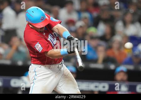 Eighth-inning home run deluge for Marlins against Braves as Burger