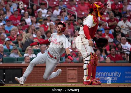 Philadelphia Phillies' Trea Turner plays during a baseball game, Wednesday,  May 10, 2023, in Philadelphia. (AP Photo/Matt Slocum Stock Photo - Alamy