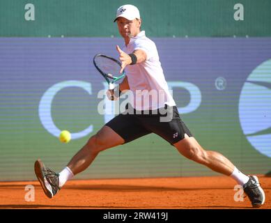 Ricardas Berankis (Lithuania). Davis Cup, Group Stage 2023. Stock Photo