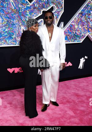 September 16, 2023, Newark, NJ, USA: Janice Combs and Sean Diddy Combs attend the 2023 MTV Video Music Awards at Prudential Center in Newark, New Jersey. (Credit Image: © Photo Image Press via ZUMA Press Wire) EDITORIAL USAGE ONLY! Not for Commercial USAGE! Stock Photo