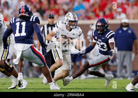 September 23, 2023: Georgia Tech Sophomore Haynes King (10) Runs Keeps ...