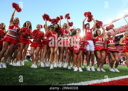 Piscataway, NJ, USA. 16th Sep, 2023. Rutgers Scarlet Knights wide ...