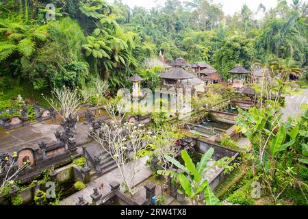 The famous Gunung Kawi Temple in Sebatu, Tegallalang, Bali, Indonesia Stock Photo