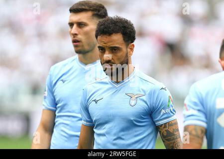 Luis Alberto of SS Lazio during the match between Juventus FC and SS Lazio on September 16, 2023 at Allianz Stadium in Turin, Italy. Stock Photo