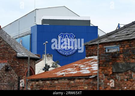 Liverpool, UK. 17th Sep, 2023. General view of Goodison Park ahead of the Premier League match at Goodison Park, Liverpool. Picture credit should read: Gary Oakley/Sportimage Credit: Sportimage Ltd/Alamy Live News Stock Photo