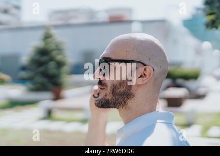 Successful Architects Collaborating on City Building Project Stock Photo