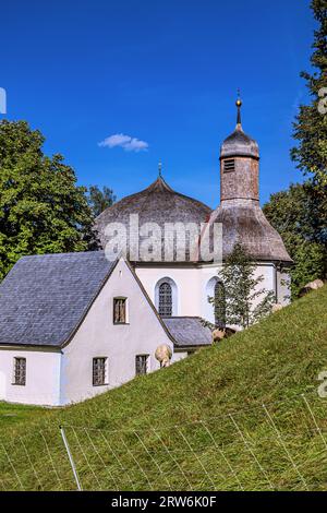 BAVARIA : OBERALLGÄU - OBERSTDORG -LORETTO CHAPEL Stock Photo