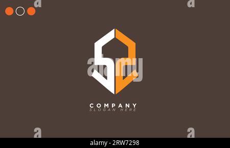 SZ Alphabet letters Initials Monogram logo Stock Vector