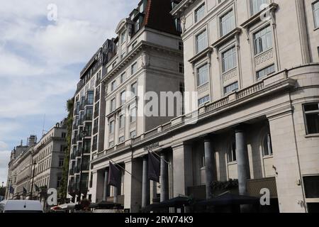 Exterior of Sheraton Grand London Park Lane London, UK  September 2023 Stock Photo