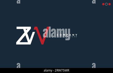 ZW Alphabet letters Initials Monogram logo Stock Vector