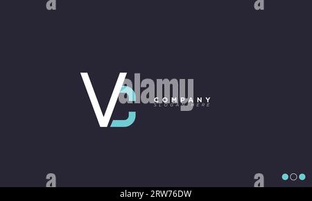 VC Alphabet letters Initials Monogram logo Stock Vector