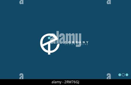 EI Alphabet letters Initials Monogram logo Stock Vector