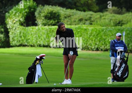 Mia Baker influencer celebrity golfer Stock Photo