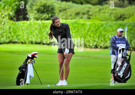 Mia Baker influencer celebrity golfer Stock Photo