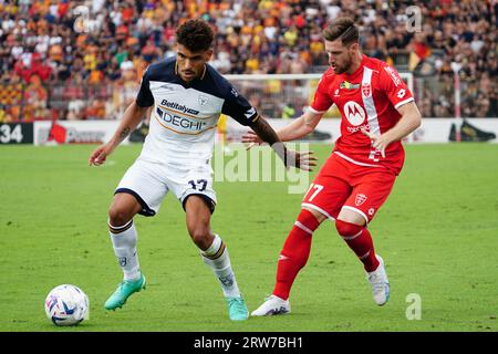 Jogador Valentin Gendrey Lecce Durante Partida Campeonato Italiano Série  Entre — Fotografia de Stock Editorial © VincenzoIzzo #535957996