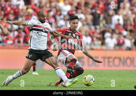 Rio De Janeiro, Brazil. 17th Sep, 2023. RJ - RIO DE JANEIRO - 17/09/2023 - COPA DO BRASIL 2023, FLAMENGO Credit: AGIF/Alamy Live News Stock Photo