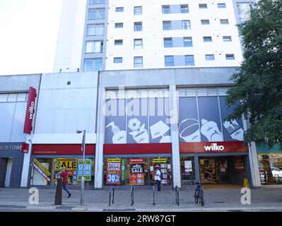 Peterborough, UK. 15th Sep, 2023. The Wilko store in Peterborough city centre, which is expected to shut next month. Wilko, Peterborough, Cambridgeshire, UK, on 15th September, 2023. Credit: Paul Marriott/Alamy Live News Stock Photo