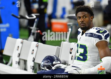 Seattle Seahawks cornerback Artie Burns (21) in action during an NFL  football game against the New Orleans Saints, Sunday, Oct. 9, 2022, in New  Orleans. (AP Photo/Tyler Kaufman Stock Photo - Alamy