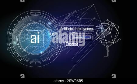Vector infographics about the grid of information links. Stock Vector