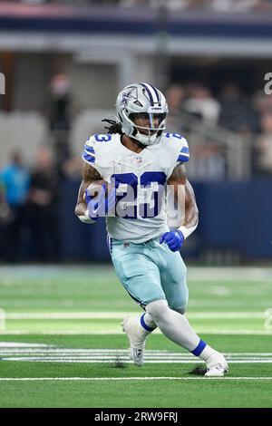 Dallas Cowboys running back Rico Dowdle (23) is seen after an NFL football  game against the Washington Commanders, Sunday, Oct. 2, 2022, in Arlington,  Texas. Dallas won 25-10. (AP Photo/Brandon Wade Stock Photo - Alamy