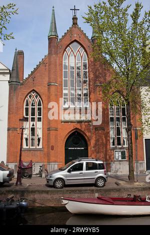 Christ Church (Church of England) (Episcopal Church) in Amsterdam City Centre, Holland Stock Photo