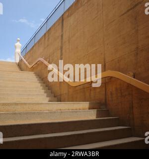 Mallorca, Spain - 30 August, 2023: Art exhibits at the Museu sa Bassa Blanca, Mallorca Stock Photo