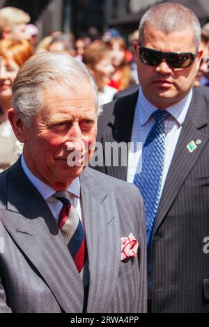 Wellington, New Zealand, 14th November 2012: The Prince Of Wales And Duchess Of Cornwall Visit Wellington in New Zealand Stock Photo