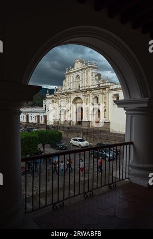 Ruins of San José Cathedral, The cathedral was destroyed in 1773 the ...