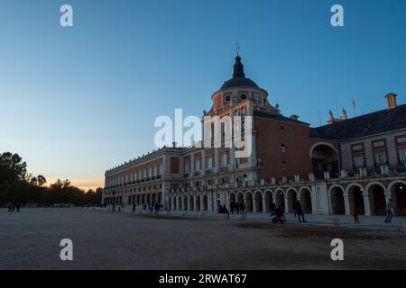 Palacio Real de Aranjuez, Madrid, España Stock Photo