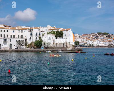 The town of Cadaques in Catalonia, Spain. Stock Photo