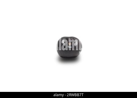 Cherry isolated on white background with clipping path, fresh cherries and sour with stems, berry fruit collection. Stock Photo
