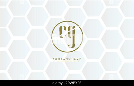 CG, GC  Abstract  Letters Logo Monogram Stock Vector