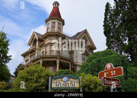 Flavel House Museum, Astoria, Oregon, USA Stock Photo