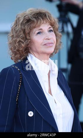 Anna Galiena attends the photocall of movie Succede anche nelle ...