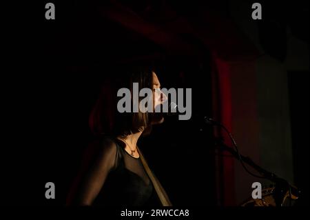 Glasgow, Scotland, UK. 17th Sep, 2023. Photographs of Margaret Glaspy performing at SWG3 Glasgow on the 17th September 2023 Credit: Glasgow Green at Winter Time/Alamy Live News Stock Photo