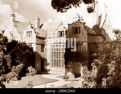 Trerice House near Newquay, Cornwall, Victorian period Stock Photo