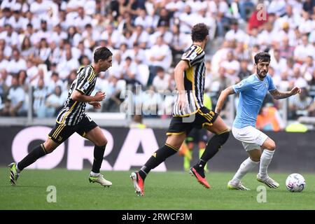 Luis Alberto (SS Lazio) during the Serie A Football match between Juventus FC and SS Lazio at Allianz Stadium, on 17 September 2023 in Turin, Italy Stock Photo