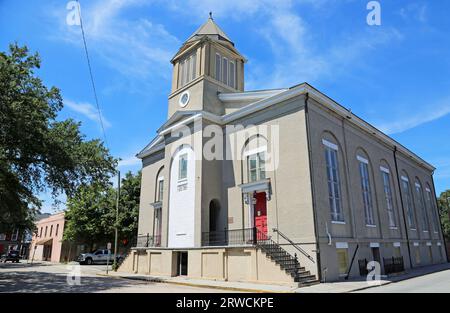 First Babtist Church - Savannah, Georgia Stock Photo - Alamy