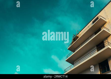 The Bauhaus building in Dessau / Germany Stock Photo