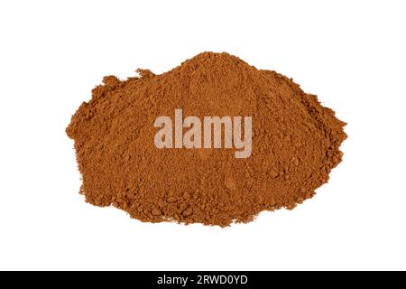 Seven types of spice mixture is an aromatic spice that is indispensable in Turkish cuisine. A mixture of dried red peppers and other spices. Stock Photo