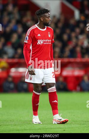 Divock Origi #27 of Nottingham Forest arrives ahead of the Premier ...