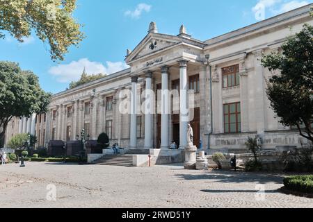 Istanbul, Turkey - September 16 2023: Istanbul Archaeology Museums. The complex of three museums contain more than a million pieces of different eras Stock Photo