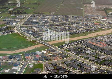 Floods, Nelson, New Zealand Stock Photo