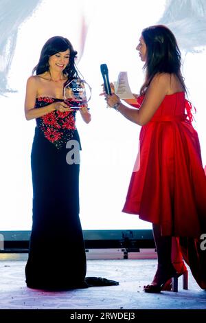 Julia Haart receives a This is Icon Award at London Fashion Week in London, England on September 15, 2023 (Photo by David Warren /Sipa? USA) Credit: Sipa USA/Alamy Live News Stock Photo